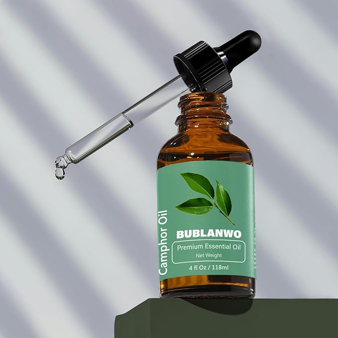 Organic Camphor Essential Oil for Damaged Hair Water Toner Spray for Face Skin Care Soaps Skin Hydration Bath Facial Mist Toner 118 ml-FemmiqueWomen