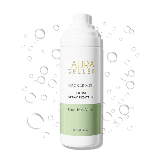 LAURA GELLER NEW YORK Spackle Mist Boost with Cooling Aloe - Long-Lasting Dewy Skin Makeup Setting Spray-FemmiqueWomen