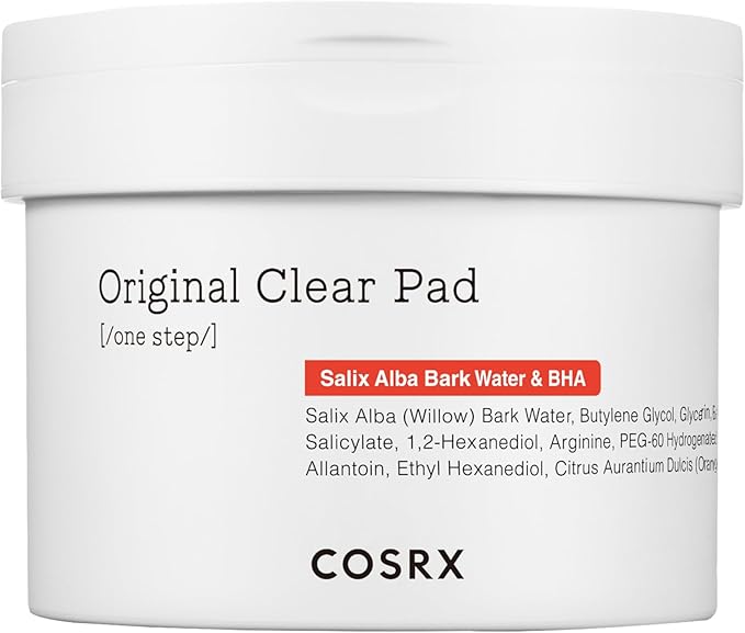 COSRX BHA Toner Pads, 70 Sheets, Exfoliating Pads for Dead Skin & Blackheads, Minimize Pores, Prevent Breakouts, Improve Skin Texture, Korean Skin Care-FemmiqueWomen