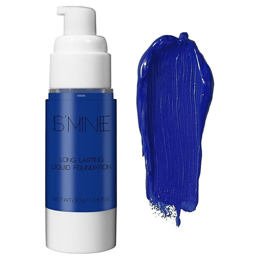 IS'MINE Blue Liquid Foundation Makeup, Matte Flawless Finish Foundation, Vegan & Cruelty-Free (1.05 Fl Oz, 045)-FemmiqueWomen