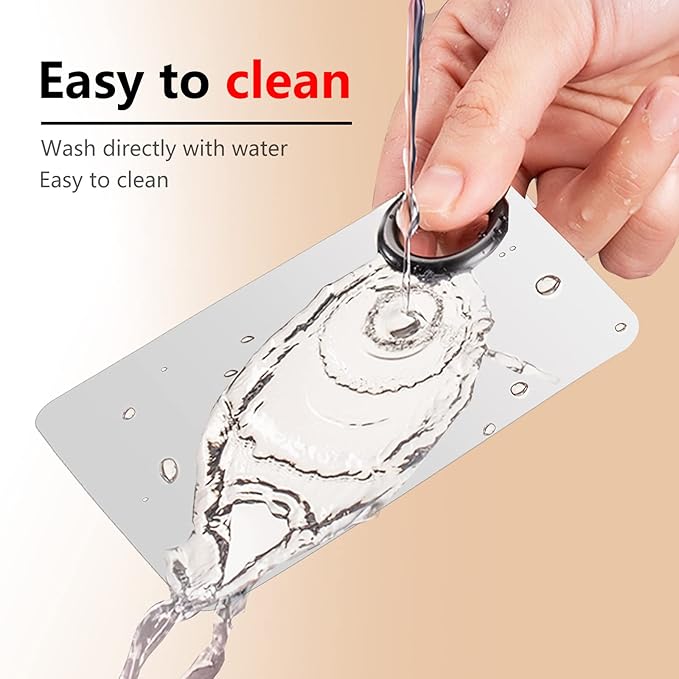 2Pcs Cosmetic Makeup Palette, Premium Stainless Steel Metal Makeup Mixing Palette with Spatula, Makeup Mixing Tray for Mixing Foundation/Eye Shadow/Mascara/Nail Polish/Pigment/Nail Art-FemmiqueWomen