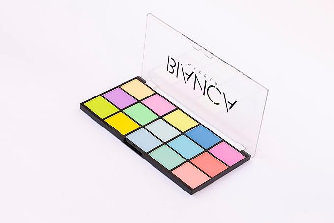 15 Colors Eyeshadow Palette | Versatile Range for Unlimited Eye Looks. (Pastel)-FemmiqueWomen