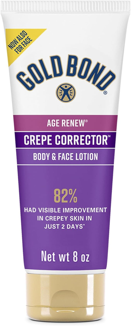 Gold Bond Age Renew Crepe Corrector Body Lotion, Replenishing & Smoothing Formula, 8 oz.-FemmiqueWomen