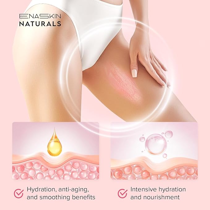 Anti Cellulite Body Firming Cream: Cellulite Remover for Legs & Inner Thigh- Skin Tightening Lotion for Womens' Booty, Stomach & Belly with Acetyl Hexapeptide-8 & Caffeine, 100 ML-FemmiqueWomen