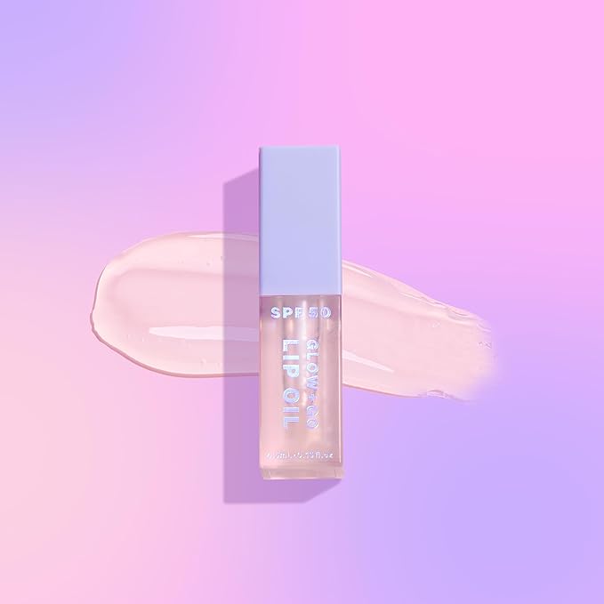 SPF50 Glow & Go Lip Oil: Lip Oil with SPF, Moisturizes and Protects Lips, 4.5ml in Coconut-FemmiqueWomen