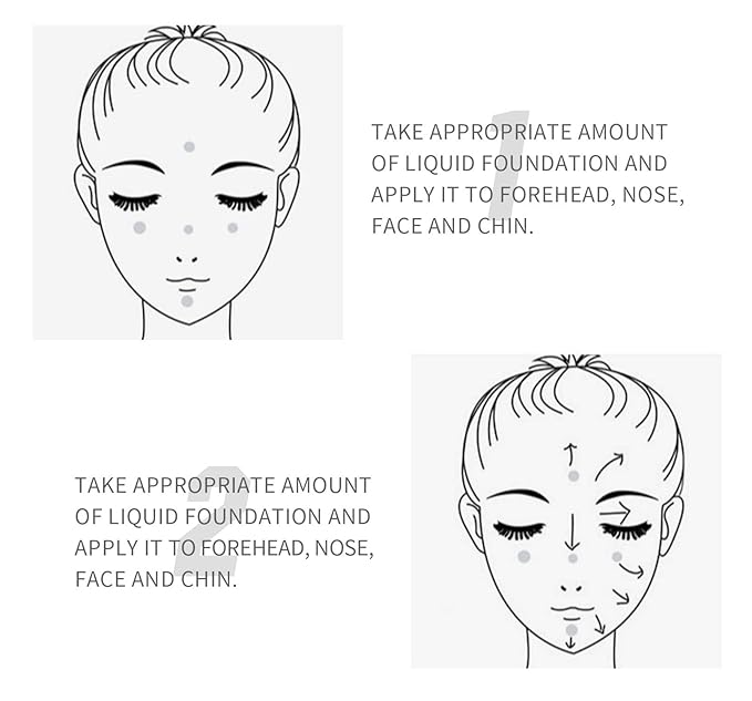 2 Pack PHOERA Foundation, Flawless Soft Matte Liquid Foundation Makeup for Women.(102# Nude)-FemmiqueWomen