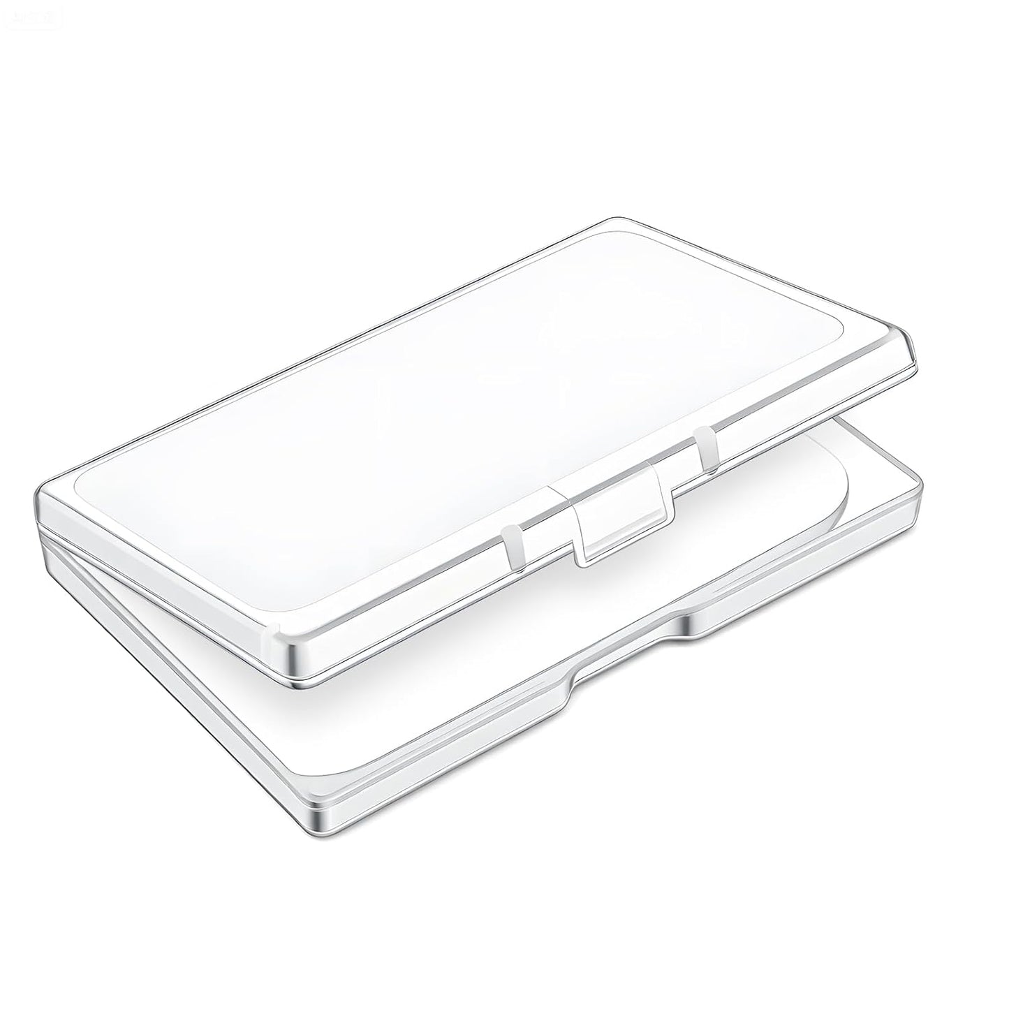 Eyelash Case, Eyelash Holder Case, Clear Compact Eyelashes Container, Portable Silicone False Lash Cases, Simple Lightweight Lash Storage Tool with Cover for Women Daily Travel Carry-FemmiqueWomen