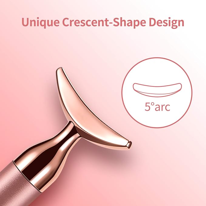 2-in-1 Face Massager Roller Electric Face Roller, 3D Roller and Crescent-Shape Face Massager Kit for Face Skin Care Tools-FemmiqueWomen
