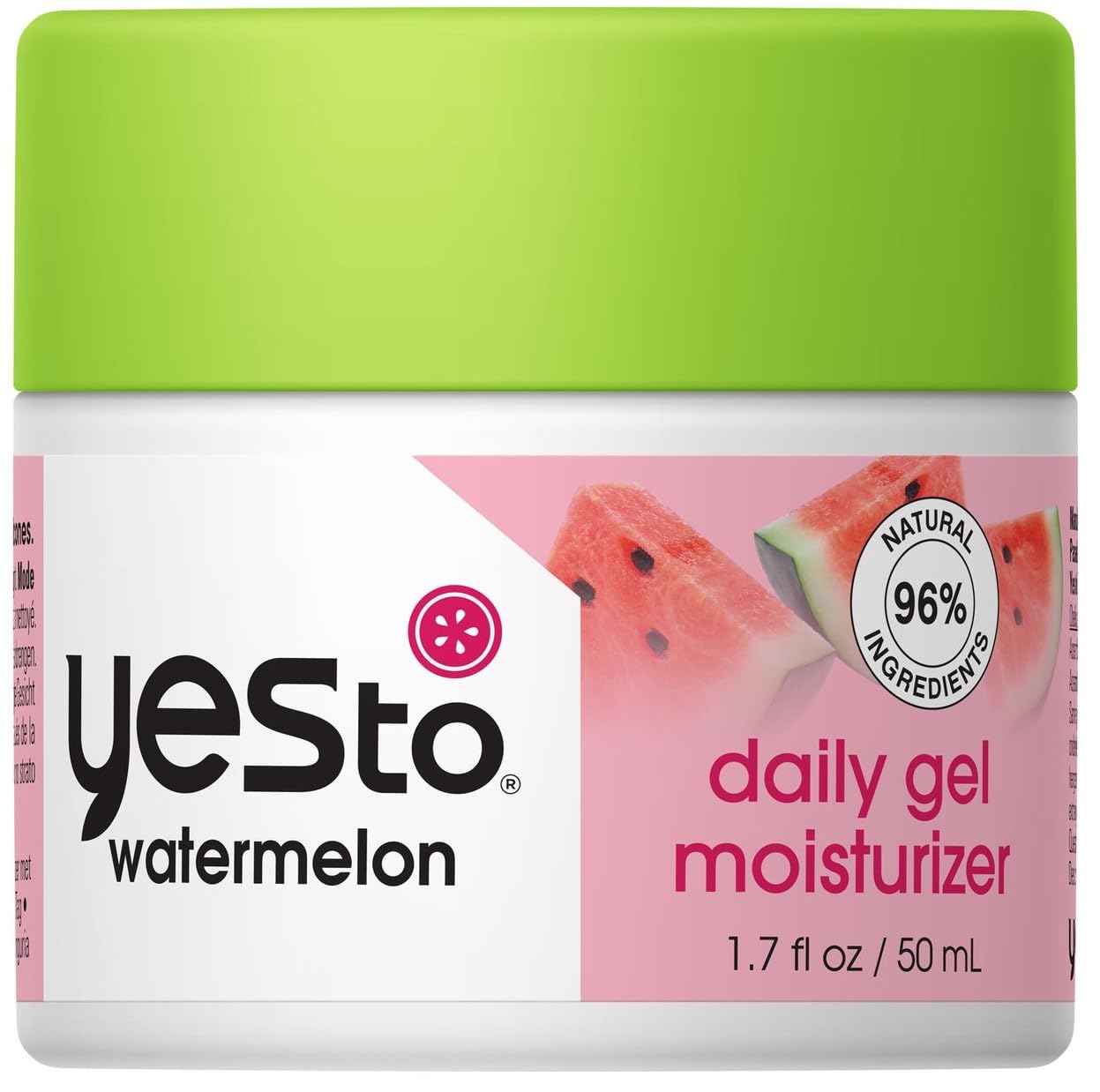 Yes To Watermelon Daily Gel Moisturizer, Skin Texture Improvement & Refreshing, Antioxidants, Sodium Hyaluronate, 1.7 Fl Oz-FemmiqueWomen