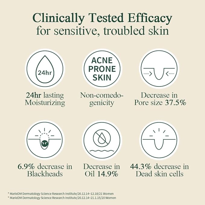 Pyunkang Yul PKY Calming Moisture Barrier Cream Instantly Soothes Sensitive Skin, Hyaluronic Acid & Ceramide for Hydration, Vegan, Korean Skincare (1.69 Fl. Oz, 50ml)-FemmiqueWomen