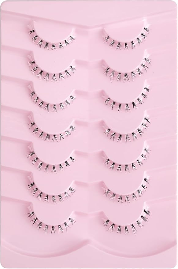 Bottom Lashes Bottom Eyelashes False Lower Lashes Fake Bottom Eyelashes 7 Pairs Bottom-3-FemmiqueWomen