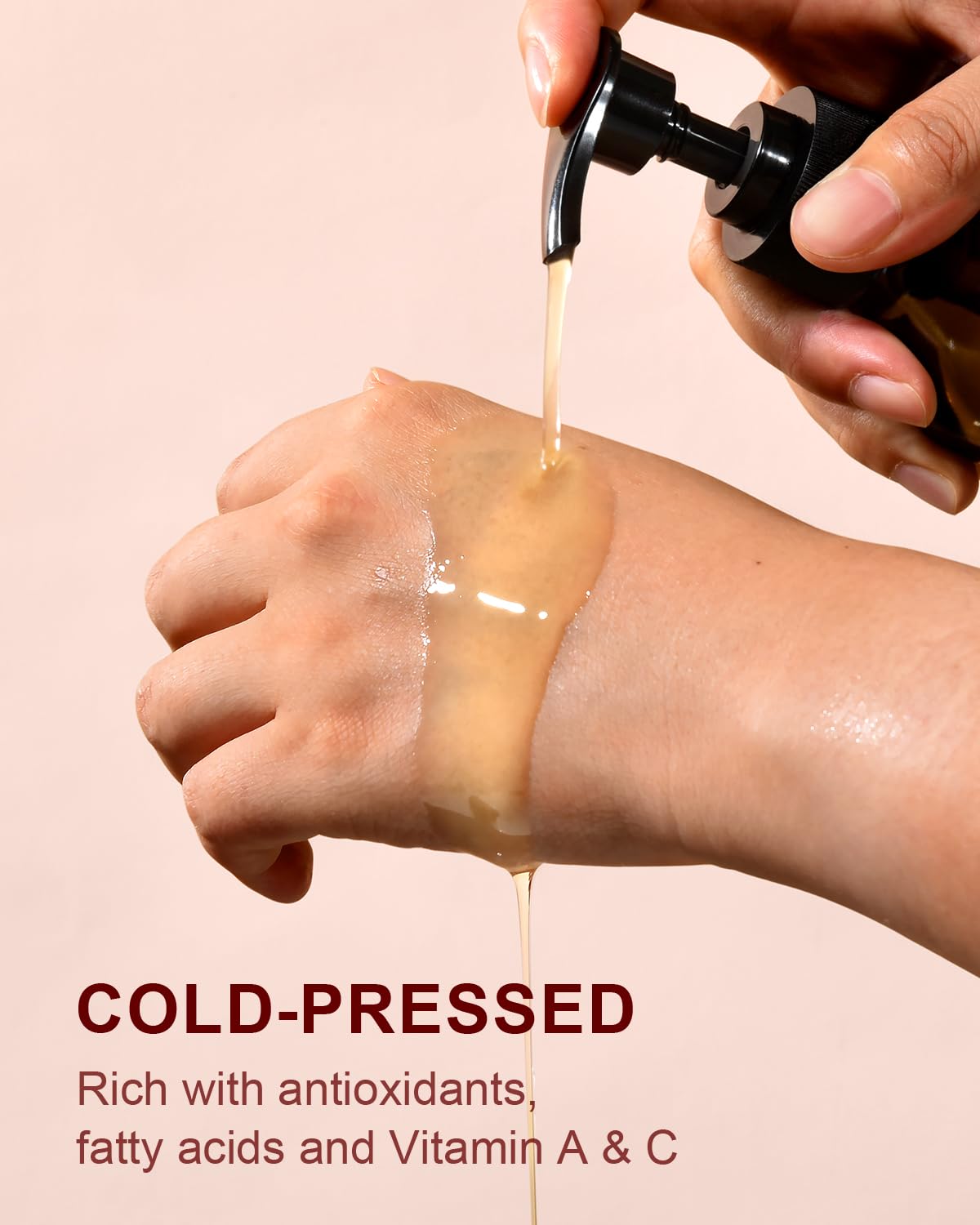 Organic Rosehip Seed Oil, USDA 100% Pure Rosehip Oils for Face, Hair & Body, Large Glass Bottle 16 fl oz Cold Pressed Rose Hip Oil for Skin Care, Moisturizing, Massage, Gua Sha & DIY Blends-FemmiqueWomen