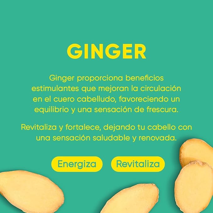 Ginger Shampoo Bar 2.0 - Hydrating & Moisturizing Natural Hair Soap Bar Shampoo for Hair Vitality & Scalp Nourishment - Bathing Soap Solid Shampoo for All Hair Types (120g, 4.23oz)-FemmiqueWomen