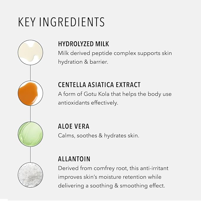 HydroPeptide Cashmere Cleanse, Facial Rose Milk, Clean & Balance Skin's Natural Oils, 6.76 Ounce-FemmiqueWomen