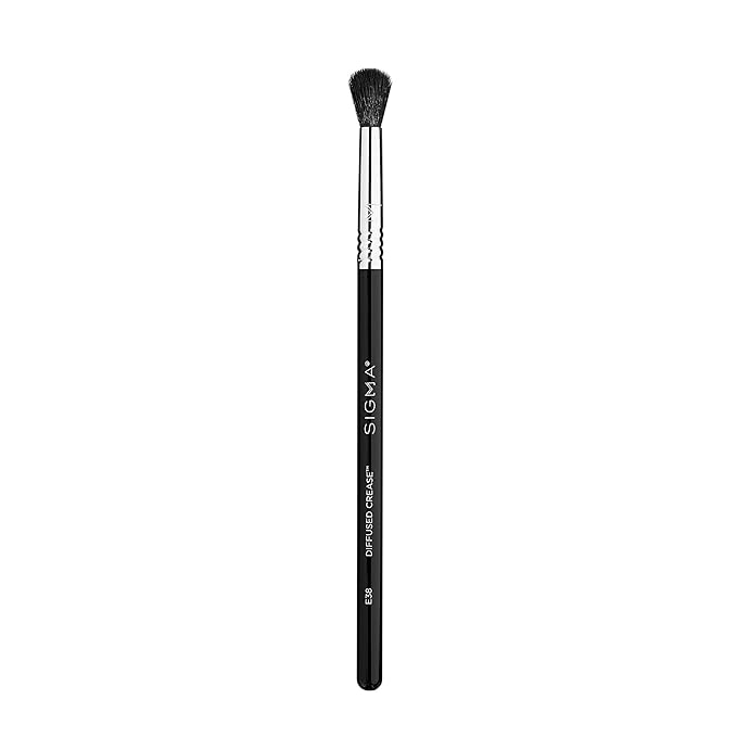 Sigma Beauty E38 Diffused Crease Brush - Blending Brush For Corner Eyelids - Eyeshadow Application and Fluffy Blending Brush - Apply Pigment and Blend Harsh Lines-FemmiqueWomen