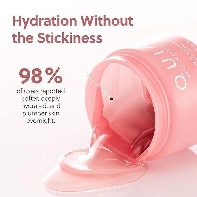 QUIA Collagen Jelly Cream – Lightweight Gel Moisturizer for Glowing, Plump Skin – With Niacinamide and Peptides – Korean Skincare for Daily Hydration-FemmiqueWomen