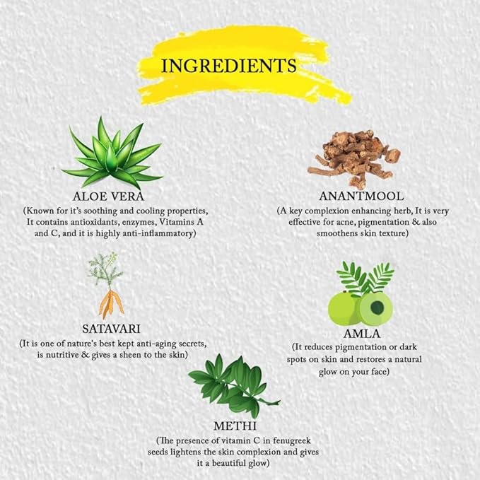 Roots & Herbs Ayurvedic Natural Treatment 100% Vegan No Paraben Lavang Rehydrating Skin Moisturizer Elixir for Men- 50 ML-FemmiqueWomen