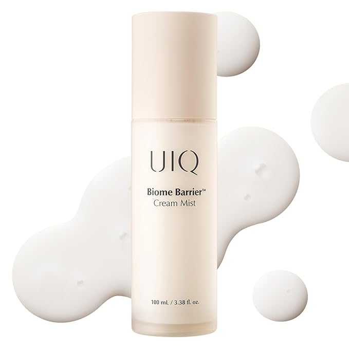 UIQ Biome Barrier Cream Mist - Facial Barrier Mist for Hydration & Skin Barrier Repair, Microbiome-Based Korean Skin Care, 3.38 fl oz-FemmiqueWomen