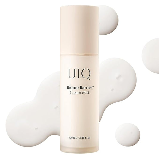 UIQ Biome Barrier Cream Mist - Facial Barrier Mist for Hydration & Skin Barrier Repair, Microbiome-Based Korean Skin Care, 3.38 fl oz-FemmiqueWomen