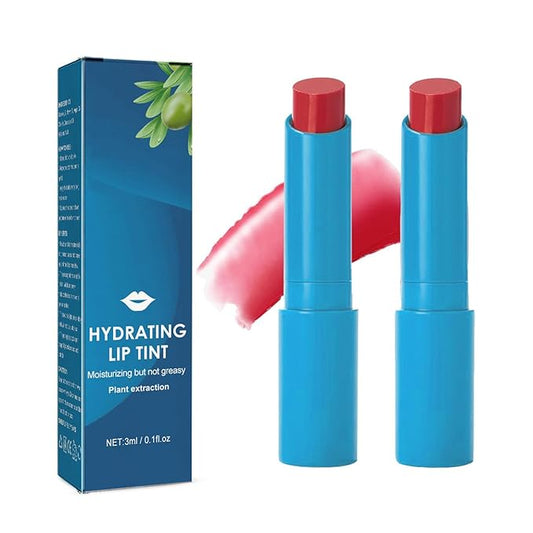 2pcs Thrive Lip Tint Hydrating, Strong Moisturizing Effect Tinted Lip Balm Hydrating, Natural Ingredients Sheer Moisture Lip Tint, Non-Sticky and Long-Lasting Lip Care-FemmiqueWomen
