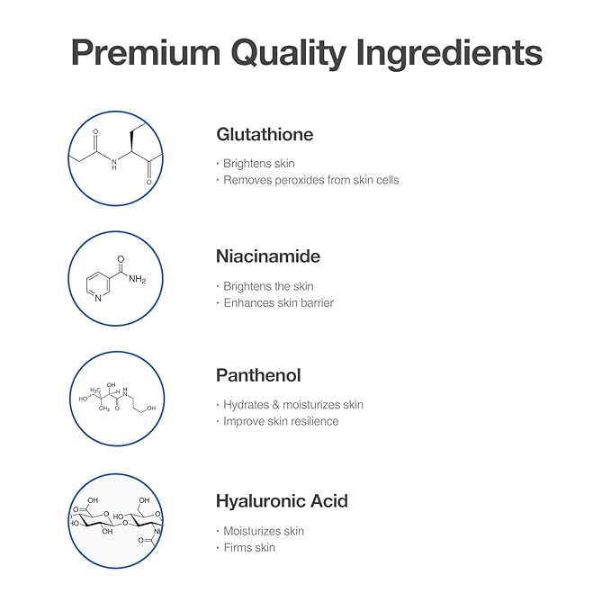 Instant Brightening Kit with Glutathione and Niacinamide | OxygenCeuticals Glutathione ToneUp Kit | Intensive Brightening Ampoule and Cream | 2 Pcs Set | Made in Korea-FemmiqueWomen