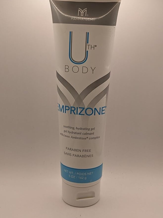 Mannatech Emprizone 5oz, Contains Aloe Vera Gel for Skin, Soothe Minor Skin Irritations, Hydrating Gel Balanced pH-levels, Paraben & Fragrance-free, Allergy tested, Dermatologist tested w/Ambrotose-FemmiqueWomen