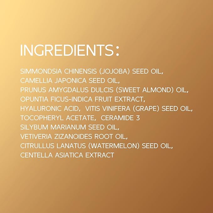 Magic Body Firming Oil, 3.38 FL OZ, Korean Skin Care Post-Shower Body Oil for Women – With 767,000ppm Jojoba Oil,to Tighten, Hydrate & Nourish Dry Skin, Lightweight & Non-Greasy for Full Body Use-FemmiqueWomen