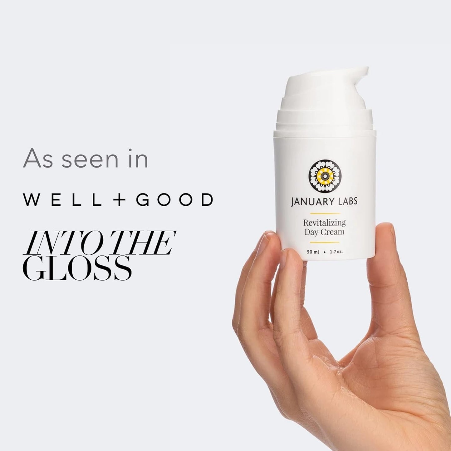 Revitalizing Day Cream, Peptide Rich Face Moisturizer, Safe for Sensitive Skin & Dry Skin, 1.7 Ounce Airless Bottle-FemmiqueWomen