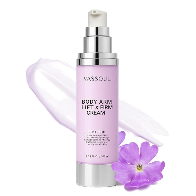 VASSOUL Lift and Firm Arm Cream : Skin Tightening Cream for Body - Firms Loose Skin, Reduces Cellulite on Arms, Thighs & Butt – 100ML-FemmiqueWomen