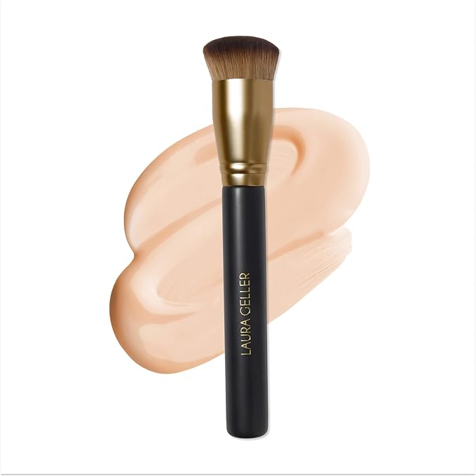 LAURA GELLER NEW YORK Full Coverage Foundation Blending Brush for All Face Makeup & Foundation-FemmiqueWomen