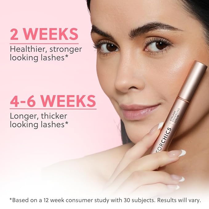 2 in 1 Lash and Brow Growth Serum - Hormone-Free Enhancer for Thicker, Longer Lashes and Brows in 2 Weeks - Organic, Vegan and Gentle-FemmiqueWomen
