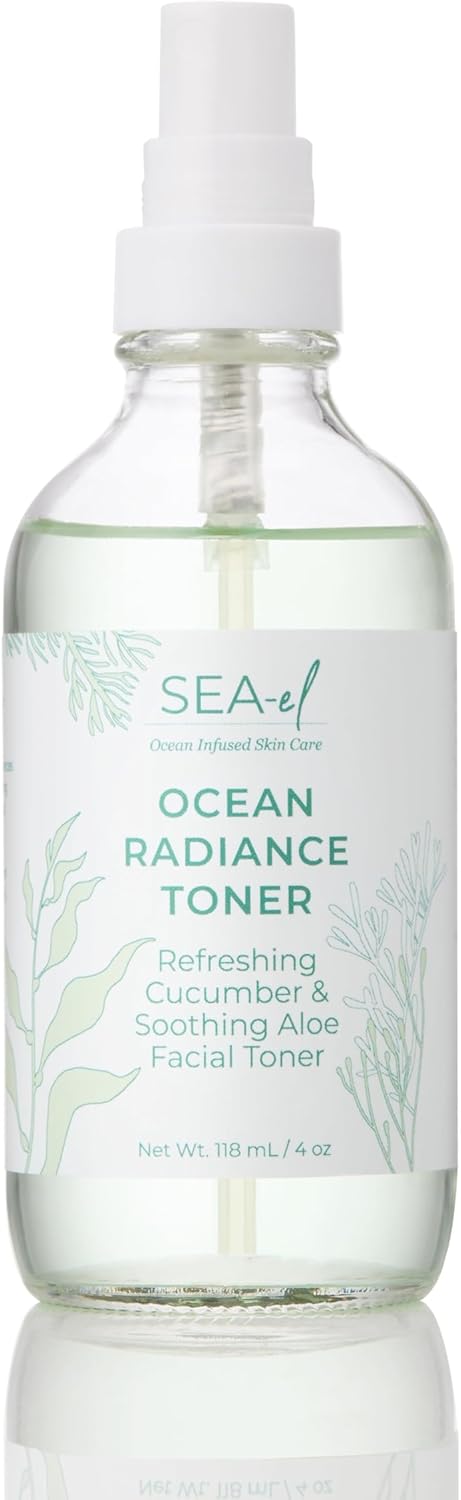 Ocean Radiance Toner Refreshing Cucumber & Soothing Aloe Facial Toner 4oz-FemmiqueWomen
