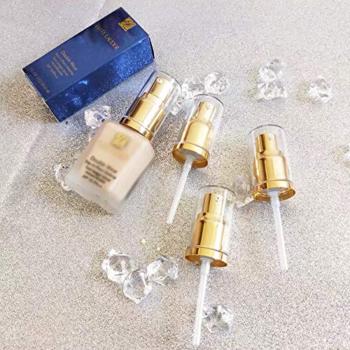 2pcs Replacement Pump for Foundation Bottle Compatible with Both Double Wear and Mac(Gold Color)-FemmiqueWomen