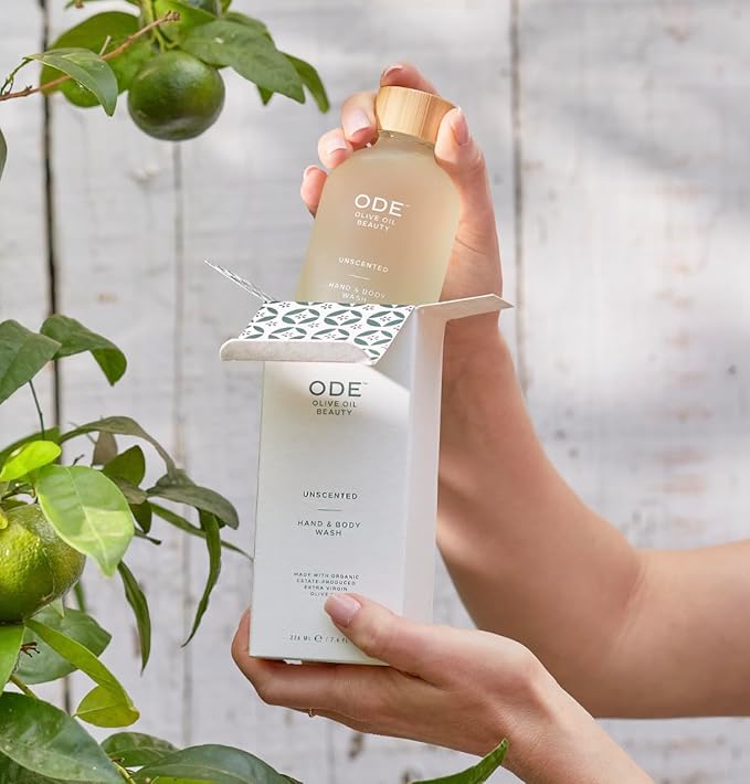 McEvoy Ranch Citrus Hand & Body Wash (2-pack) by ODE Olive Oil Beauty, Organic EVOO, California Made, Nourishing Foaming Wash-FemmiqueWomen