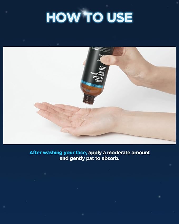 WELLAGE Hyper Peptide Skin Booster Face Toner - Korean Beauty Facial Astringent, Infused Peptide PHA, Anti-Aging, Wrinkle & Elasticity Improvement - for Uneven Texture, Reduces Pores, 6.76 fl.oz.-FemmiqueWomen