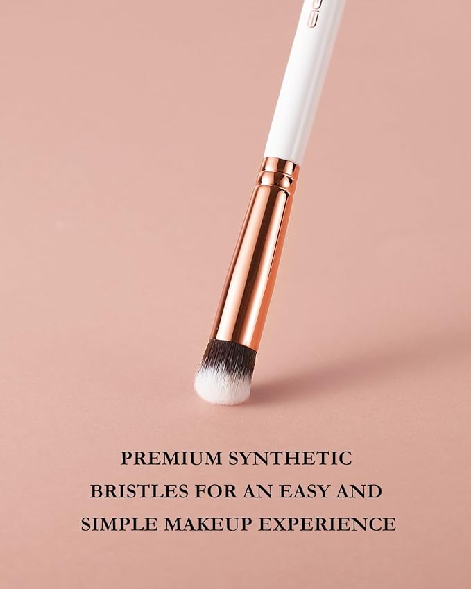 Eyeshadow Primer Brush Concealer Brush Crease Brush Eyeshadow Makeup Brush - Ivory-FemmiqueWomen