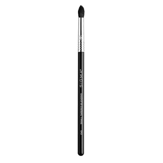 Sigma Beauty Professional E45 Eye Makeup Brush – Small Tapered Eyeshadow Blending Brush with SigmaTech® fibers for Seamless Eyeshadow Blending, Pointed Eyeshadow Brush for the Perfect Cut Crease-FemmiqueWomen