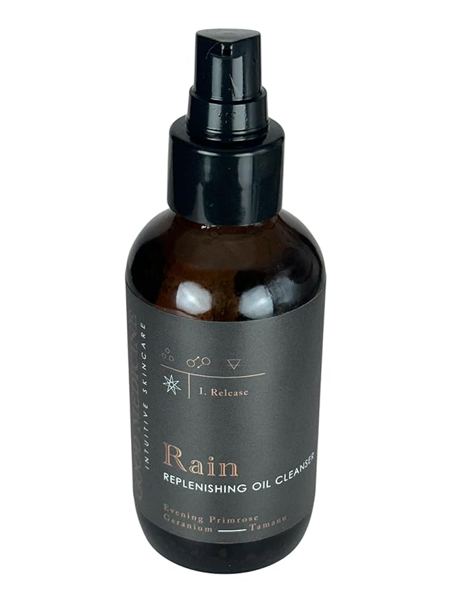 Rain Replenishing Oil Cleanser - Deeply Hydrating Oils - Wash, Clear, & Nourish your Face - Skincare for Women and Men (4 oz)-FemmiqueWomen