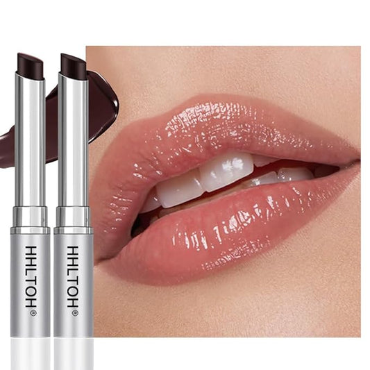 2PCS Honey Tinted Lips Balm Lipstick – Sheer Hydrating Lip Balm for Women All Skin Tones – Moisturizing Nourishing Lip Balm with Natural Black Cherry Tint – Bálsamo Labial Hidratante con Color-FemmiqueWomen