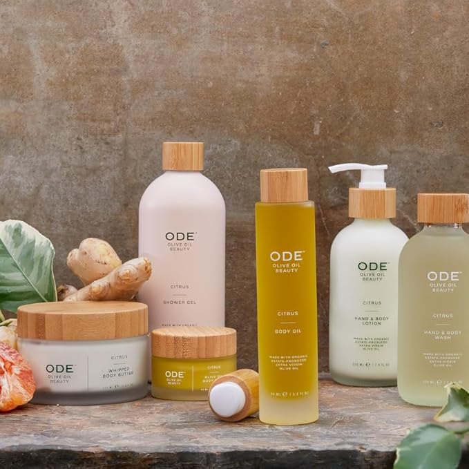 McEvoy Ranch Whipped Body Butter | ODE Olive Oil Beauty | 5.8 FL OZ | Crafted with Organic EVOO, Hyaluronic Acid, Organic Shea & Cocoa Butters | Nourishing, Brightening, Firming (Citrus)-FemmiqueWomen