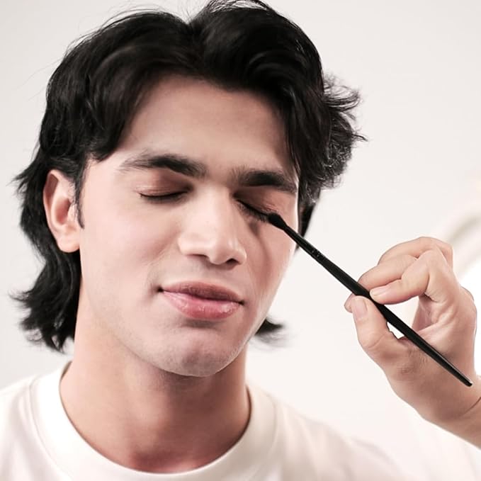 Bueart Design 15Pcs Professional Eyeshadow Brush Set For Eye makeup Blending,Brow grooming,Concealing,eyeshader, With premium ultra soft synthetic vegan Hair-FemmiqueWomen