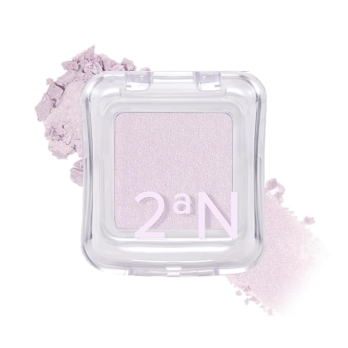 2aN Pure Glash Highlighter PU01 Twilight – Glass-Like Sheen Powder Highlighter for a Natural, Radiant Glow | Buildable, Long-Lasting, Lightweight Formula-FemmiqueWomen