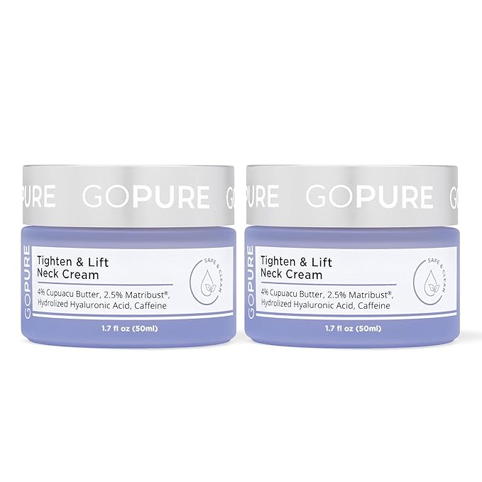 goPure Tighten and Lift Neck Cream - Clinically Tested - Pack of 2-FemmiqueWomen