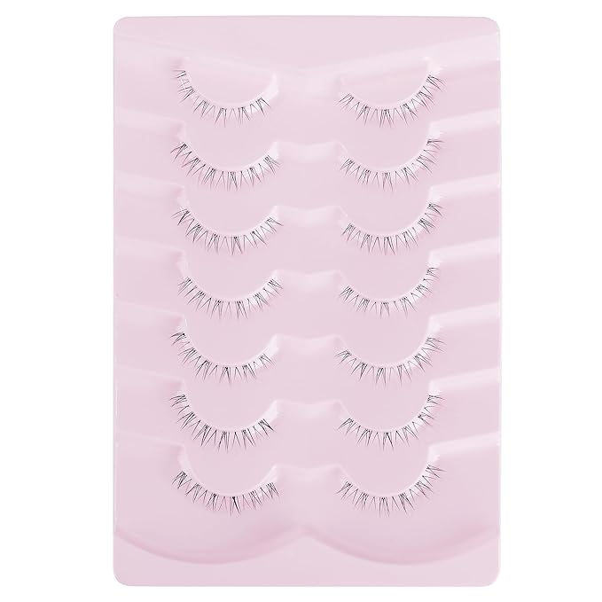 Eyelashes False Bottom Lashes Lower Lashes Fake Bottom Eyelashes 7 Pairs R-2-FemmiqueWomen