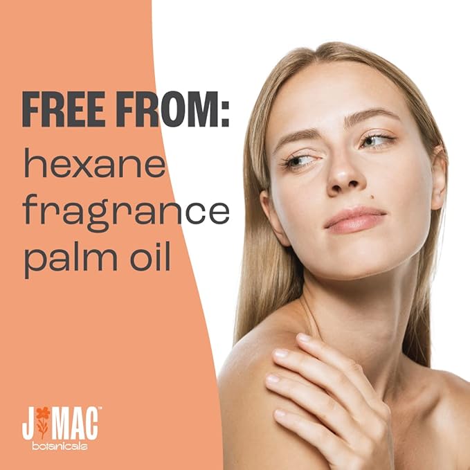 J MAC BOTANICALS Organic Fractionated Coconut Oil (4 oz Glass Bottle) Organic Carrier Oil and moisturizer-FemmiqueWomen