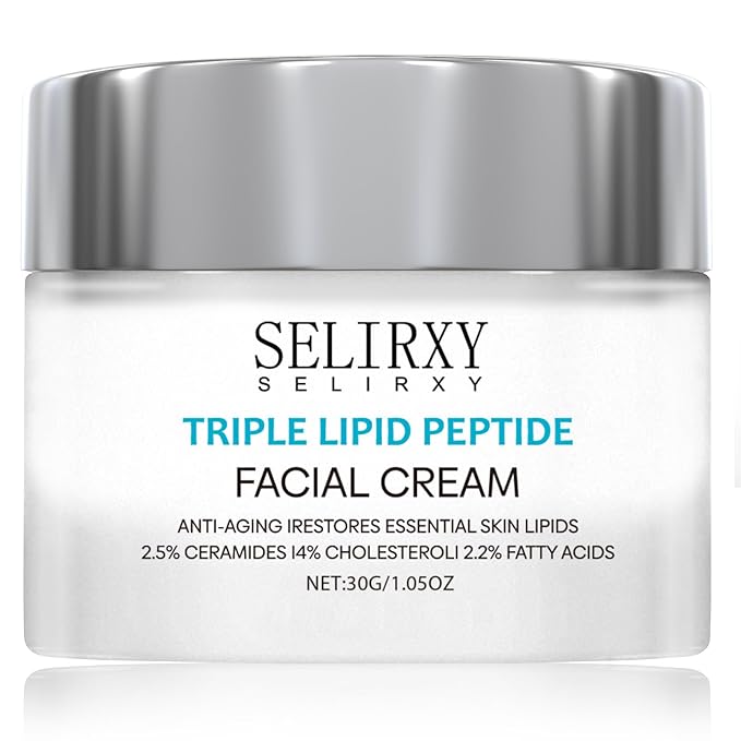 Nodfens Triple Lipid Peptide Cream for Anti-Aging - Restores & Repairs Mature Skin for Radiant, Smooth Complexion - Advanced Strength Recovery Face Moisturizer Cream-FemmiqueWomen