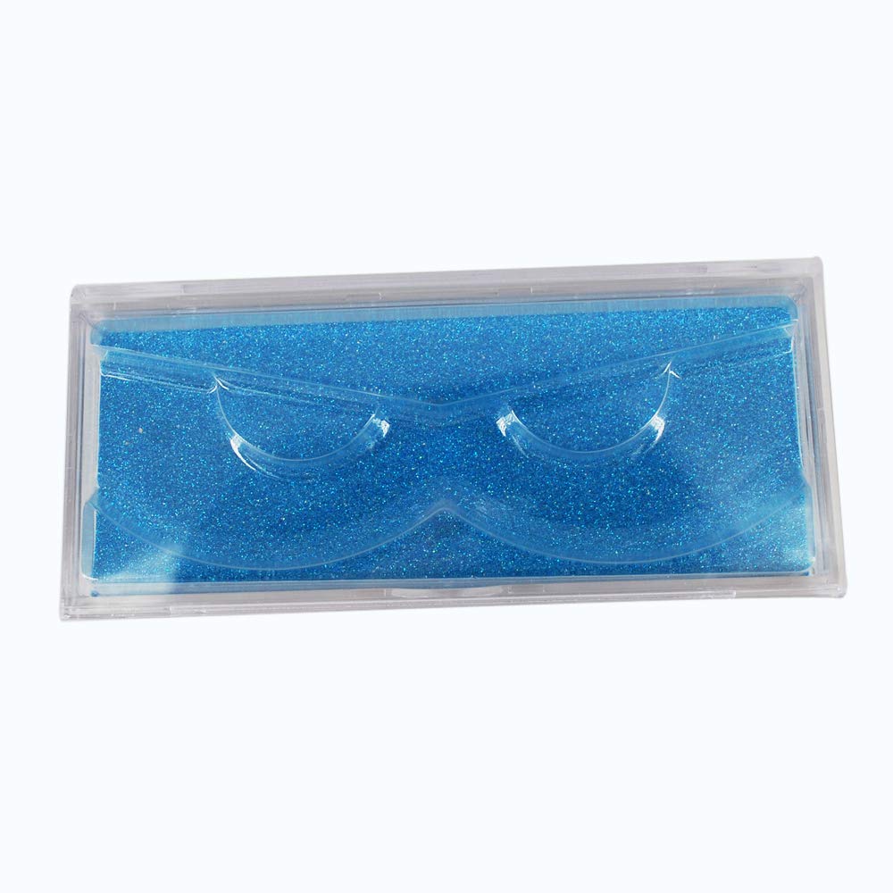 Suncolor Hair lash boxes packaging blue wholesale eyelash packaging empty (blue)-FemmiqueWomen