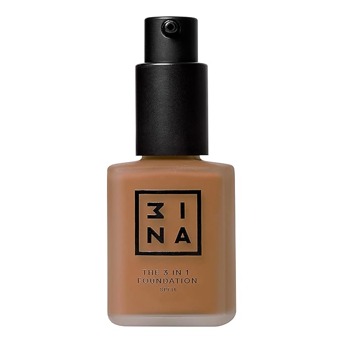 3INA The 3-In-1 Foundation 221 - Vegan Formula - Combination Of Primer, Concealer And Foundation - Medium Coverage - Natural Finish - Perfect For Covering Lines And Blemishes - Long Lasting - 1.01 Oz-FemmiqueWomen