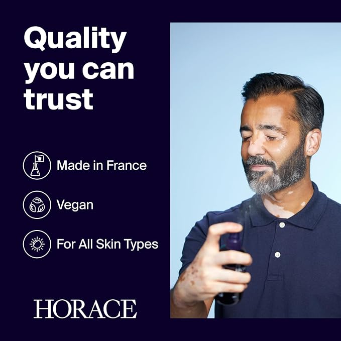 HORACE Tonic Lotion for Men - Toner Spray with Prebiotics - Gentle Skincare for All Skin Types - Fresh, Aromatic Scent, 6.7 fl.oz-FemmiqueWomen