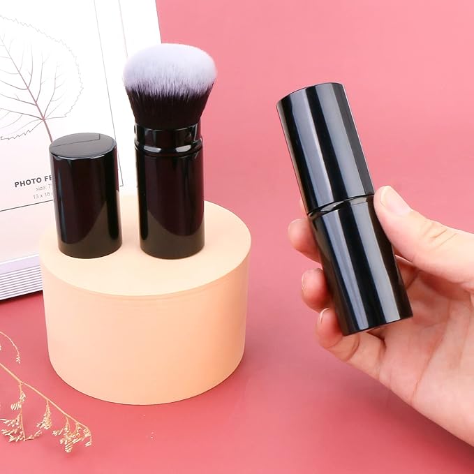UNIMEIX Makeup Brush Sunscreen Applicator Retractable Kabuki Blush Brush Foundation Brush for Liquid Makeup, Bronzer, Cream or Powder-FemmiqueWomen